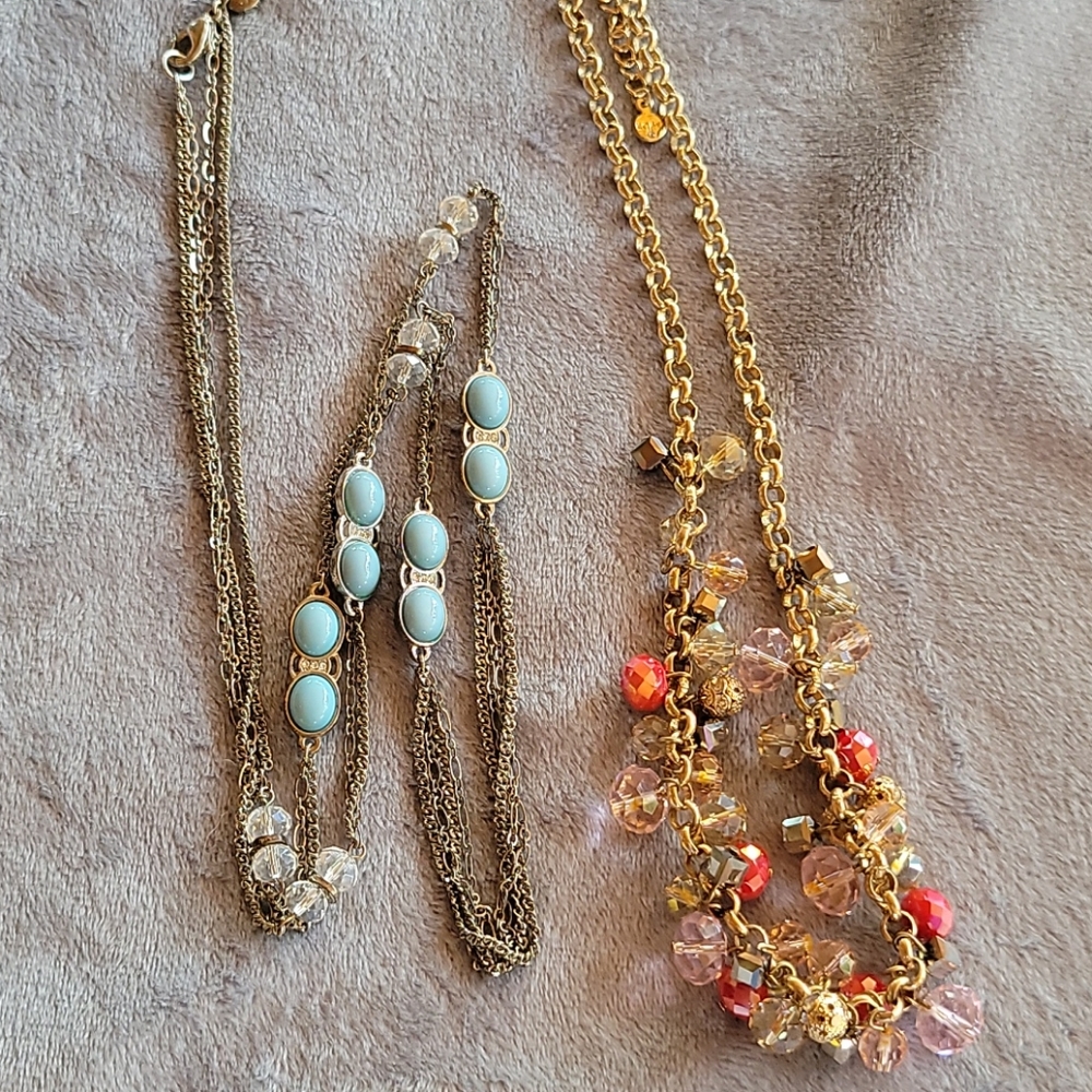 Pair of Loft Necklaces